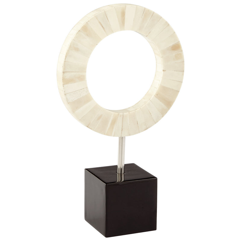 Cyan 08061 Sculpture, Bone And Black