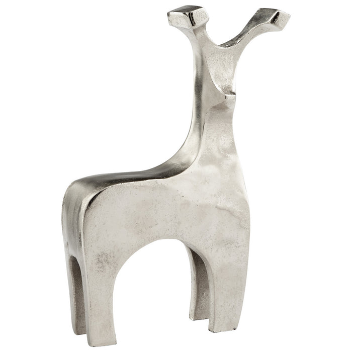 Cyan 08121 Sculpture, Raw Nickel