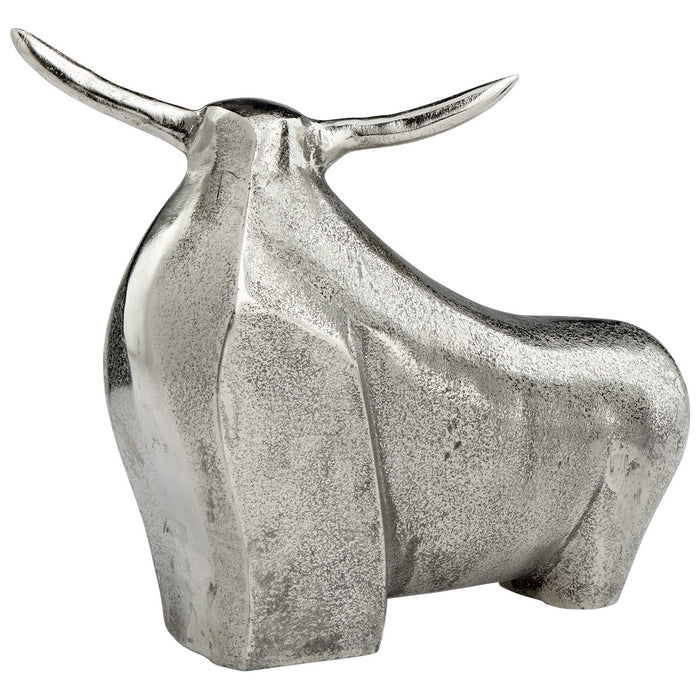 Cyan 08282 Sculpture, Raw Nickel