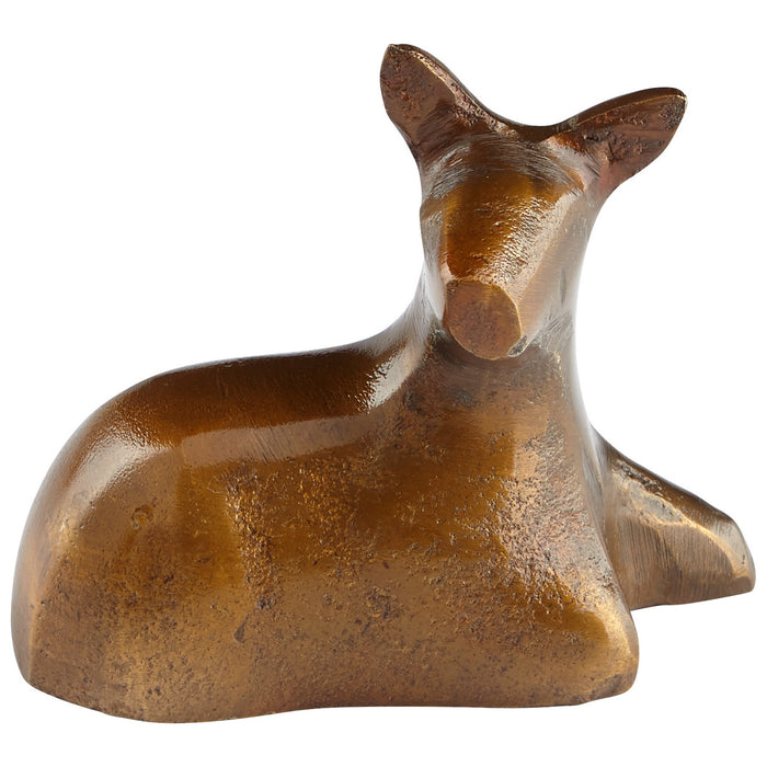 Cyan 08285 Sculpture, Antique Brass