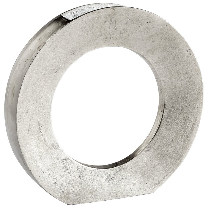 Cyan 08305 Vase, Raw Nickel