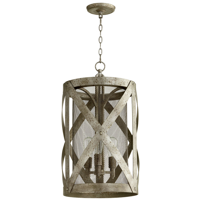 Cyan 08366 Three Light Pendant, Graphite
