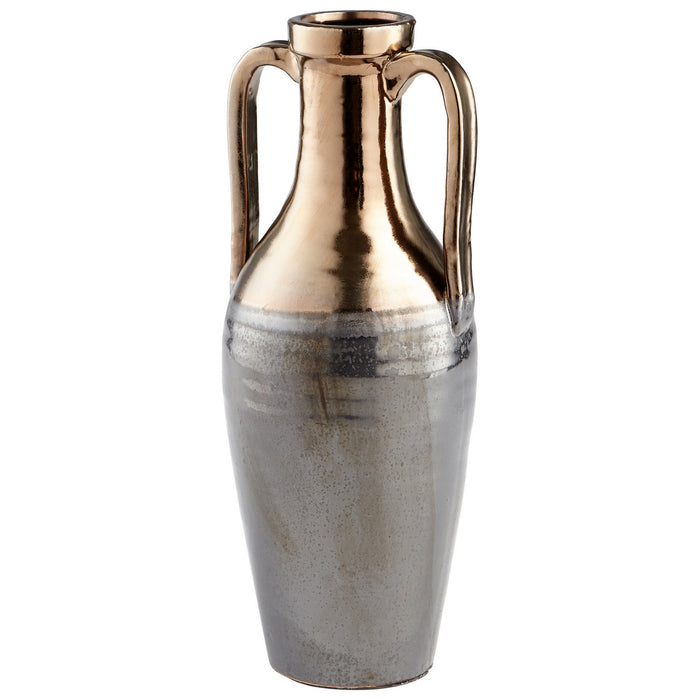 Cyan 08578 Vase, Gold And Zinc
