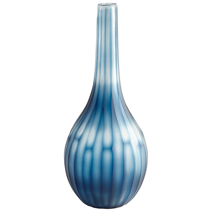 Cyan 08631 Vase, Blue