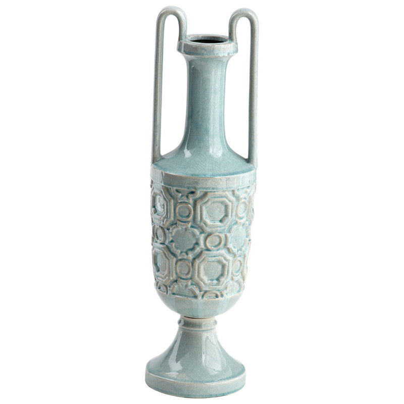 Cyan 08698 Vase, Teal