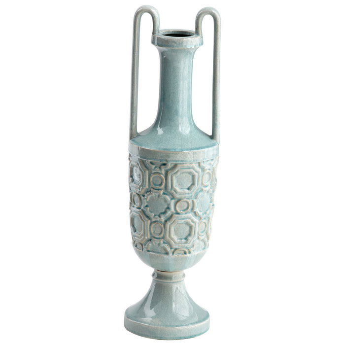 Cyan 08698 Vase, Teal