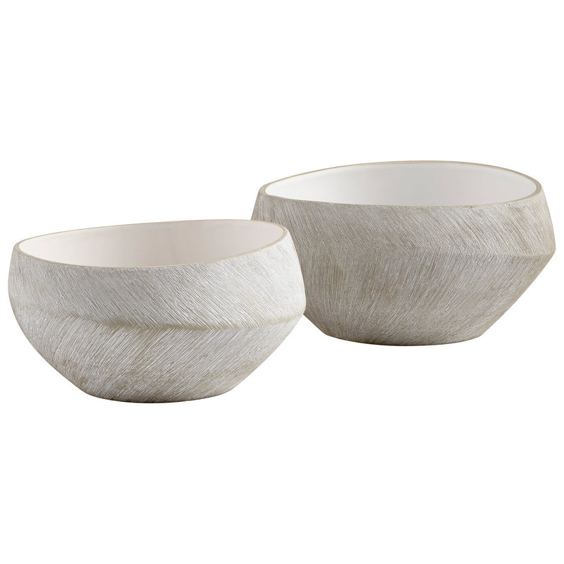 Cyan 08741 Bowl, Natural Stone