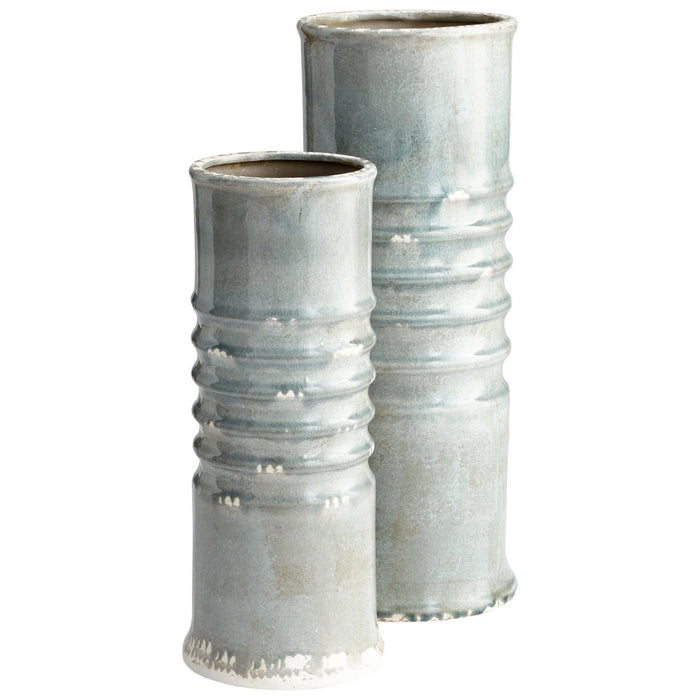 Cyan 08753 Planter, Green Crackle