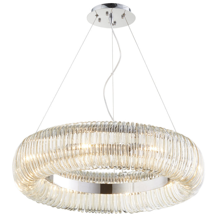 Cyan 08849 Eight Light Pendant, Chrome