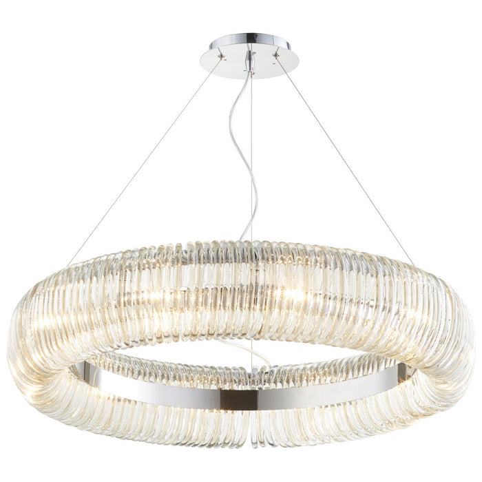 Cyan 08850 Ten Light Pendant, Chrome