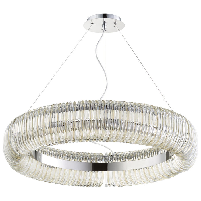 Cyan 08850 Ten Light Pendant, Chrome