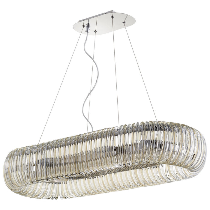 Cyan 08851 Eight Light Pendant, Chrome
