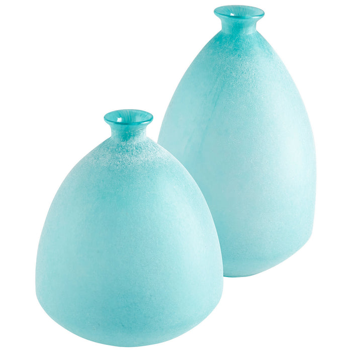 Cyan 09446 Vase, Sky Blue