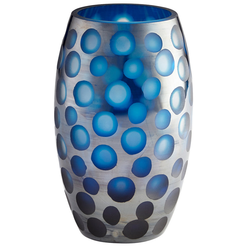 Cyan 09460 Vase, Blue