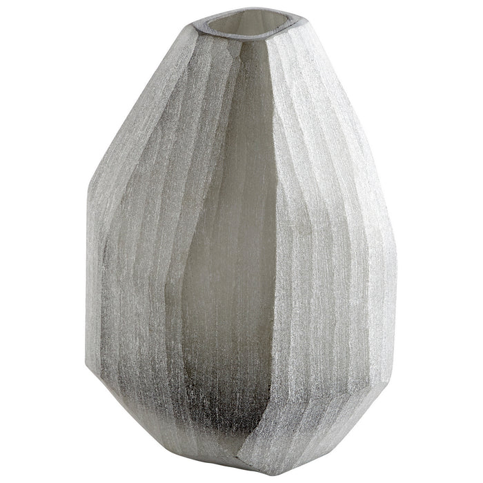 Cyan 09478 Vase, Ash Grey