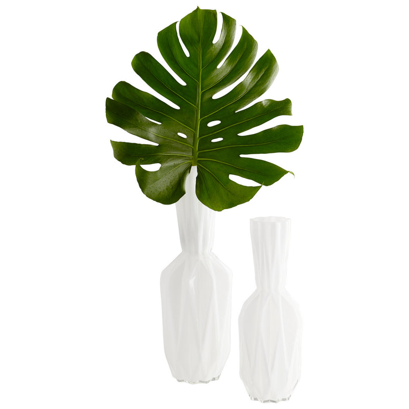 Cyan 09492 Vase, White
