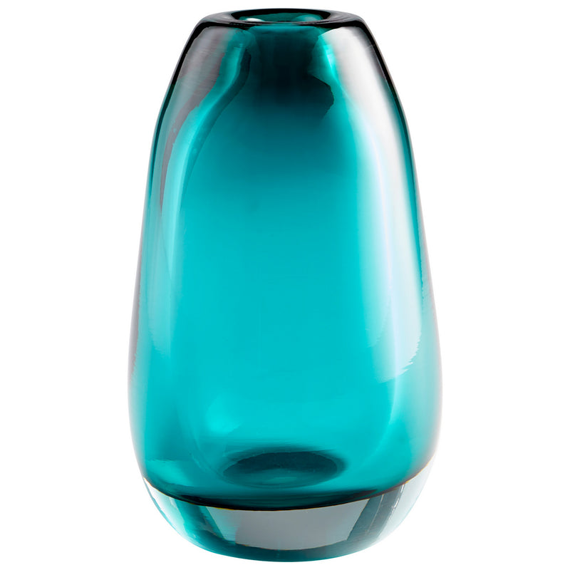 Cyan 09493 Vase, Blue