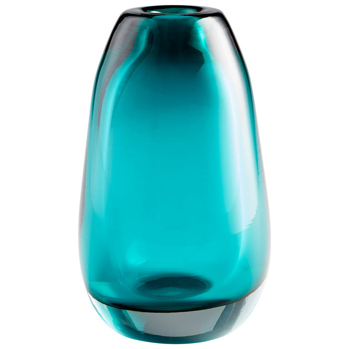 Cyan 09493 Vase, Blue