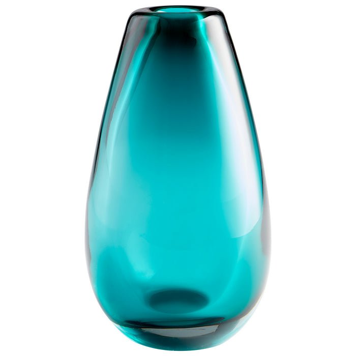 Cyan 09494 Vase, Blue