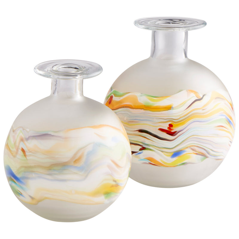 Cyan 09499 Vase, Multi Colored