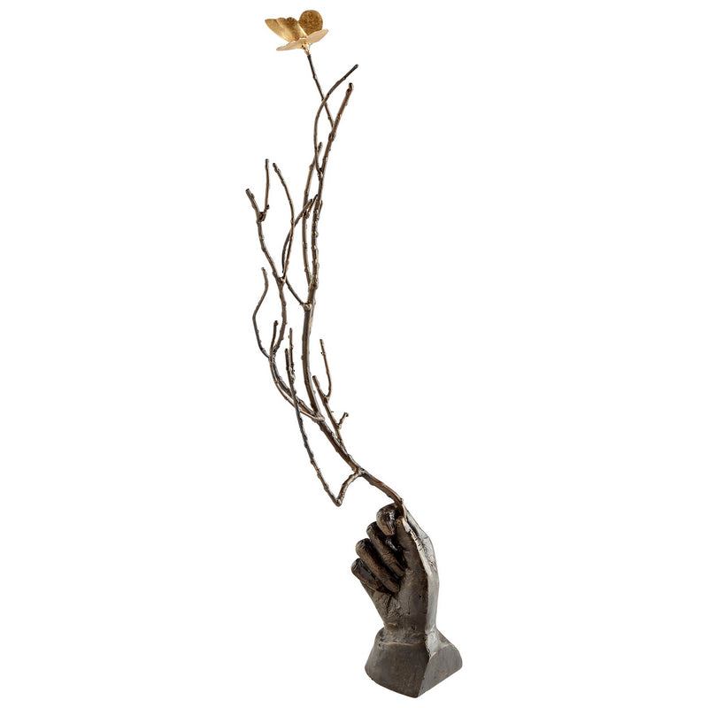Cyan 09572 Sculpture, Rustic Bronze