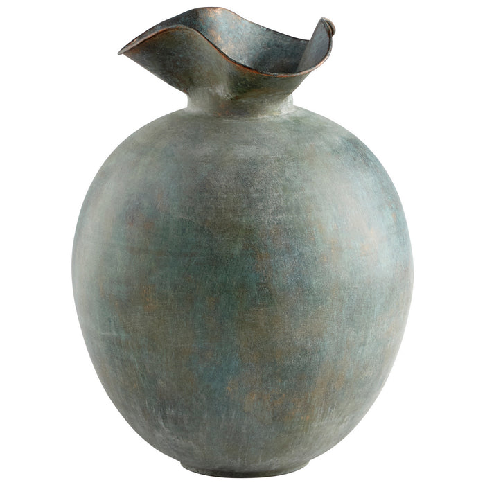 Cyan 09631 Vase, Gold Patina