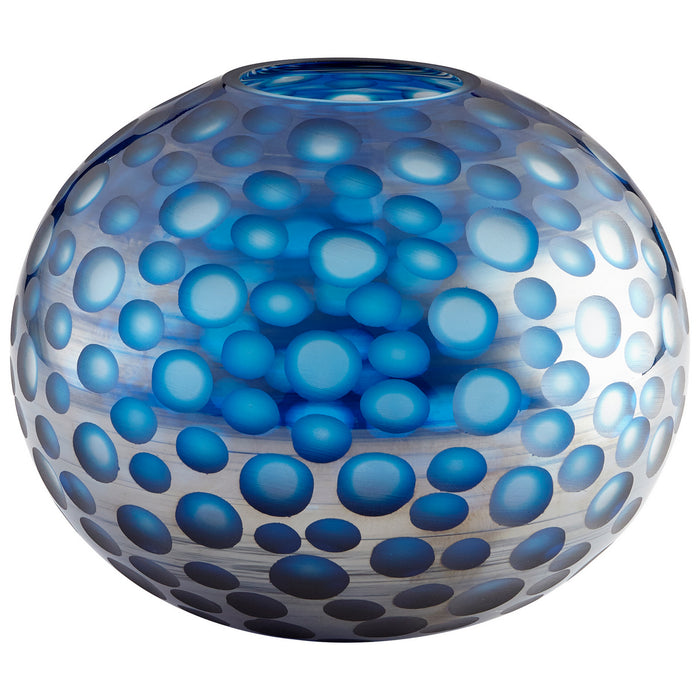 Cyan 09645 Vase, Blue