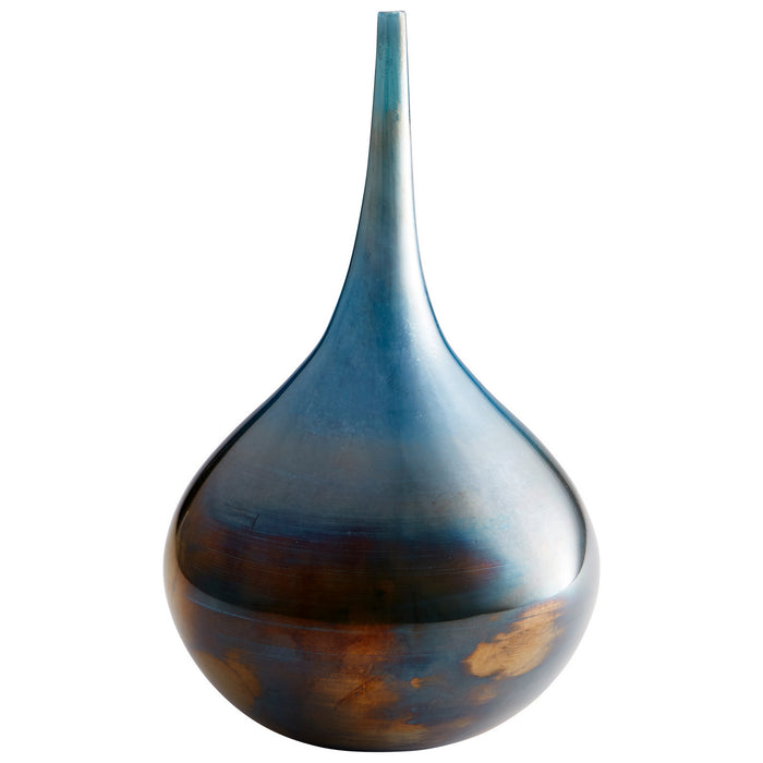 Cyan 09649 Vase, Iridescent Sunset