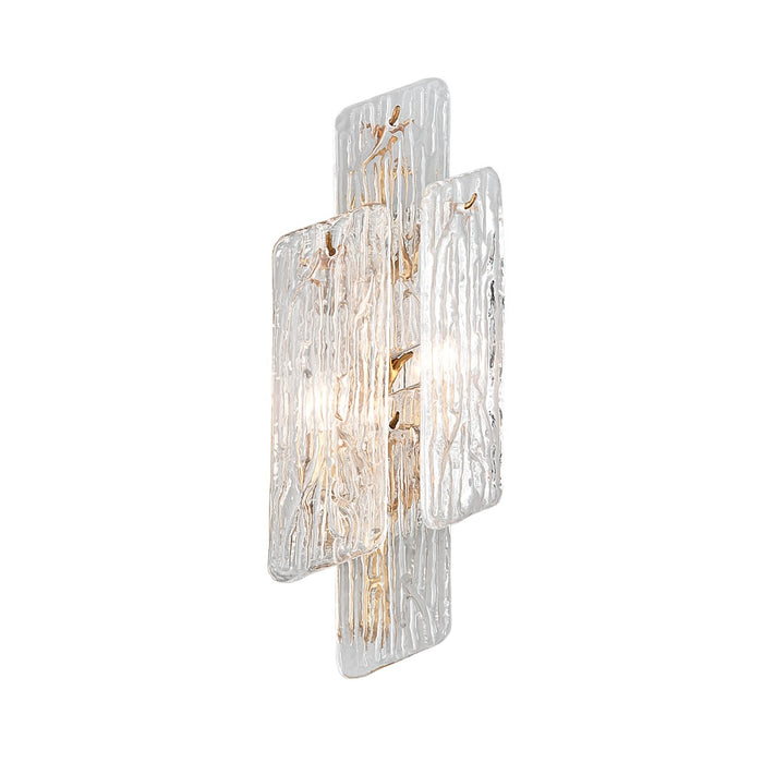Corbett Lighting 244-12 Two Light Wall Sconce, Gold Leaf