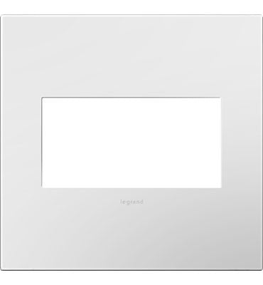 Legrand AWP2GWHW10 Gang Wall Plate, White