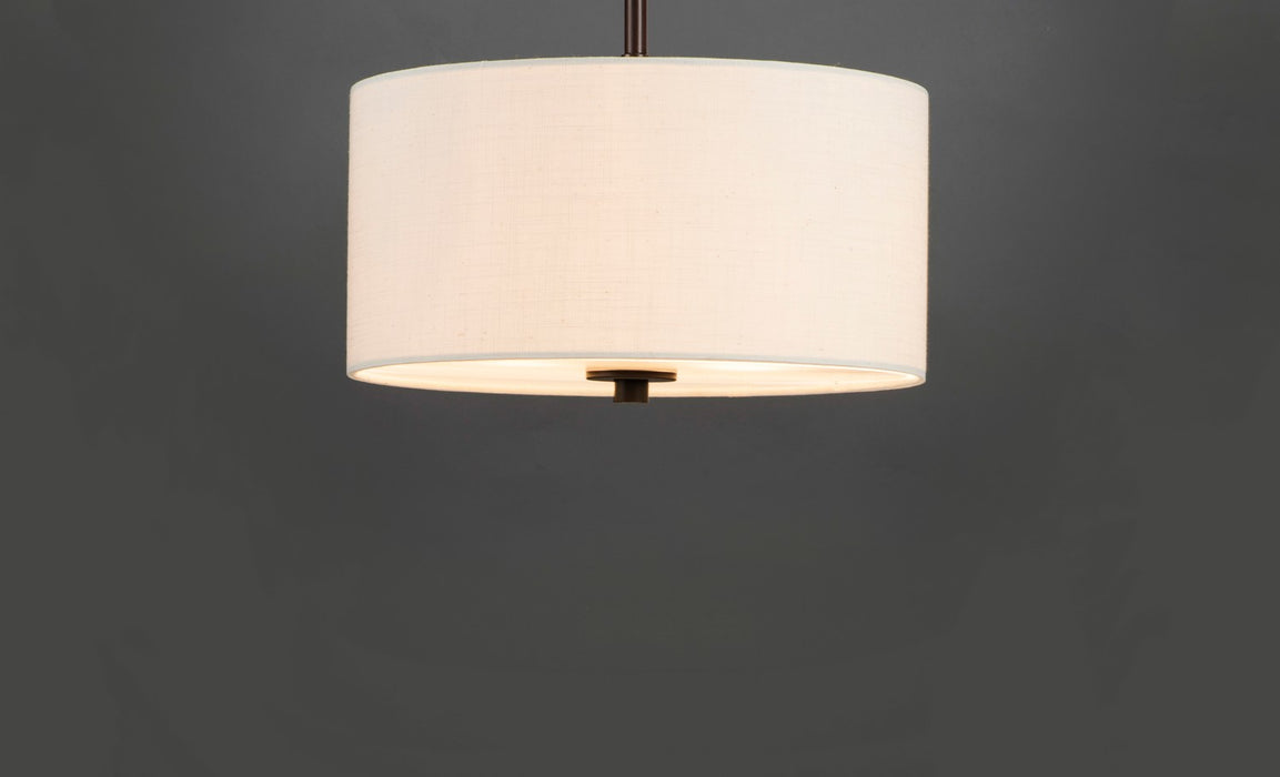 Maxim 10011OMOI Two Light Semi-Flush Mount, Oil Rubbed Bronze
