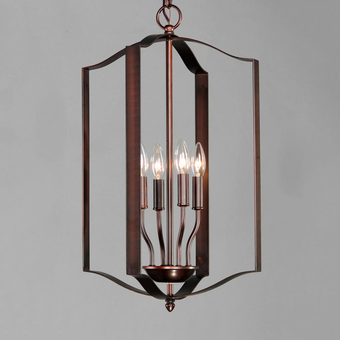Maxim 10036OI Four Light Chandelier, Oil Rubbed Bronze