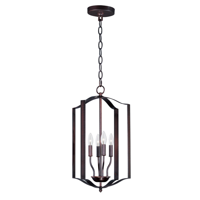 Maxim 10036OI Four Light Chandelier, Oil Rubbed Bronze