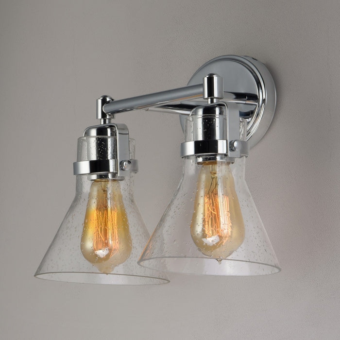 Maxim 26112CDPC Two Light Bath Vanity, Polished Chrome