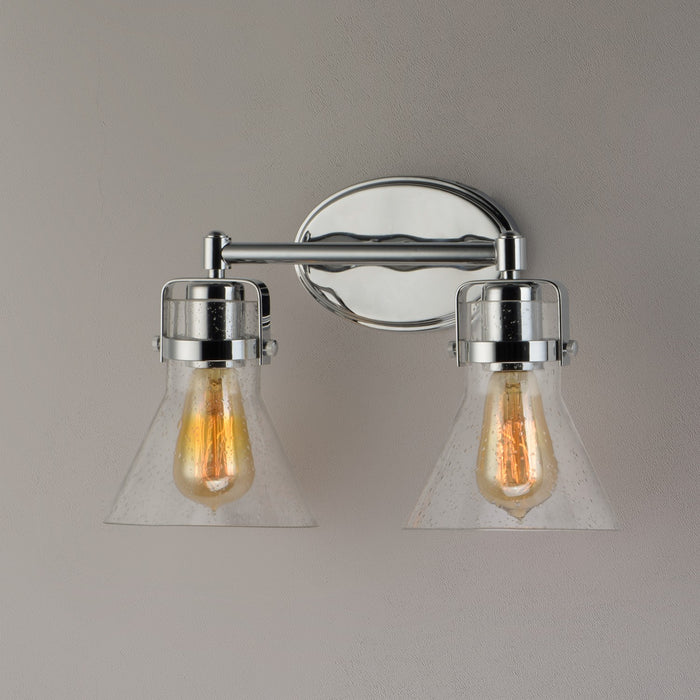 Maxim 26112CDPC Two Light Bath Vanity, Polished Chrome