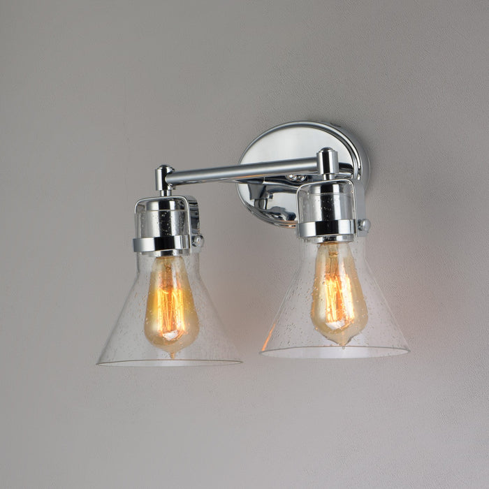 Maxim 26112CDPC Two Light Bath Vanity, Polished Chrome
