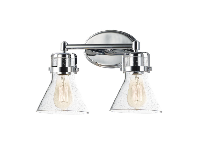 Maxim 26112CDPC Two Light Bath Vanity, Polished Chrome