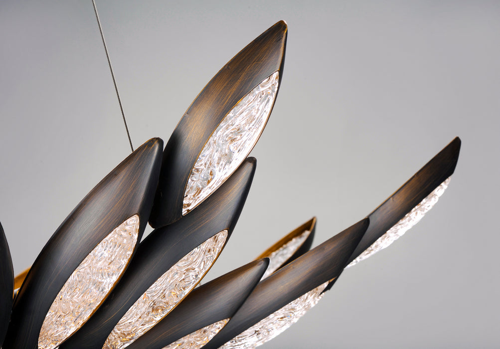 Maxim 26315ICBRB Eight Light Pendant, Burnished Bronze