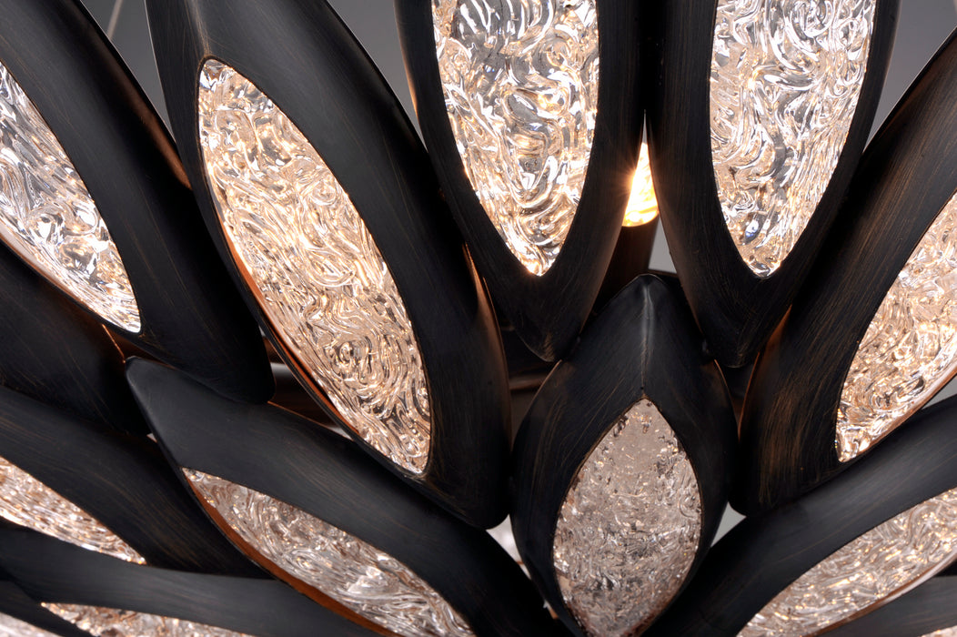 Maxim 26315ICBRB Eight Light Pendant, Burnished Bronze