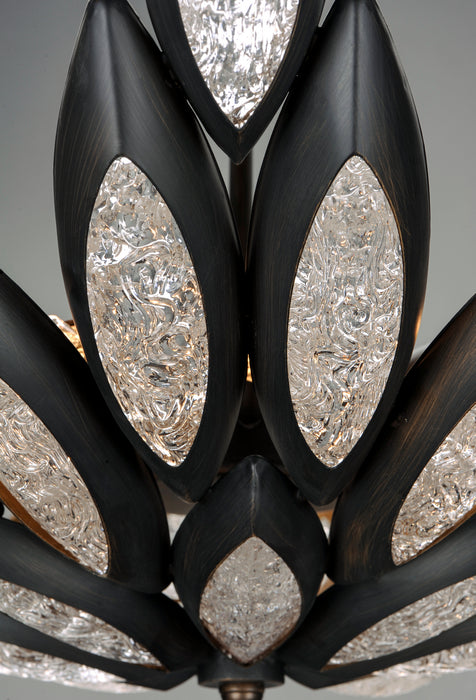 Maxim 26315ICBRB Eight Light Pendant, Burnished Bronze