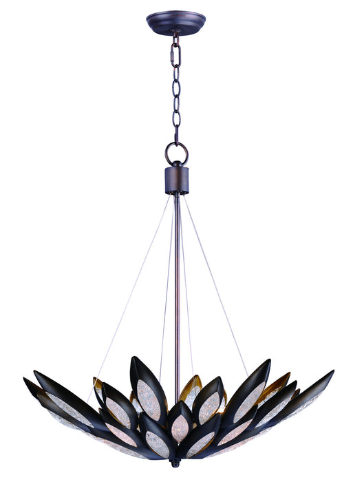 Maxim 26315ICBRB Eight Light Pendant, Burnished Bronze