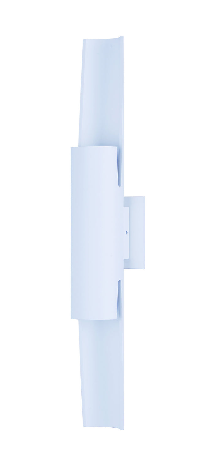 ET2 E41526-WT LED Outdoor Wall Sconce, White