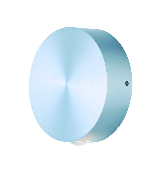 ET2 E41540-SA LED Outdoor Wall Sconce, Satin Aluminum