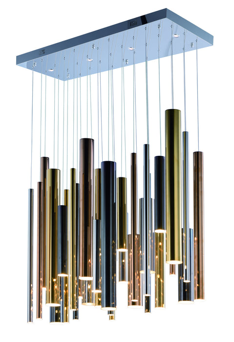 ET2 E10017-MPLT LED Pendant, Multi-Plated