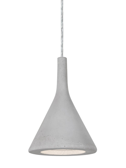 Besa 1JT-GALANA-LED-SN One Light Pendant, Satin Nickel