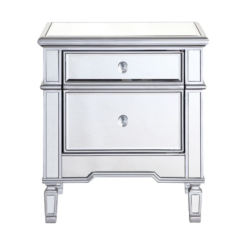 Elegant Lighting MF6-1016S Cabinet, Hand Rubbed Antique Silver