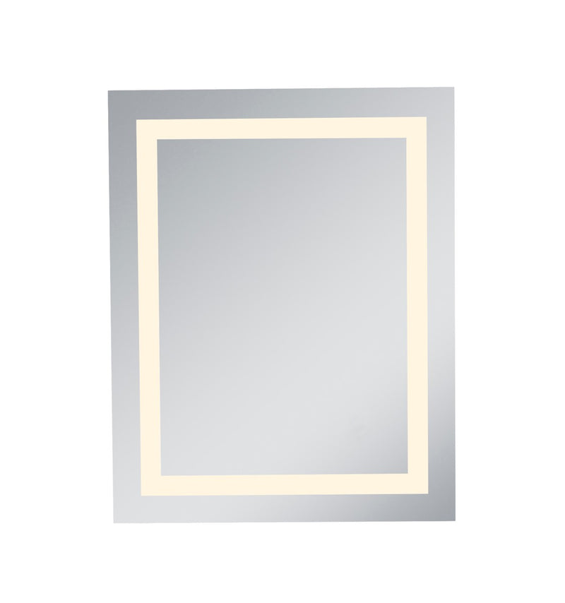 Elegant Lighting MRE-6013 LED Mirror, glossy white