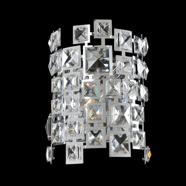 Allegri 028920-010-FR001 One Light Wall Bracket, Chrome