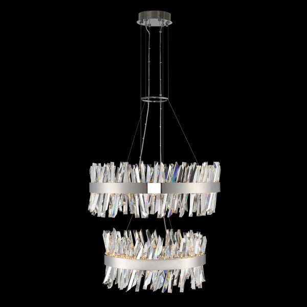 Allegri 030256-010 LED Pendant, Chrome