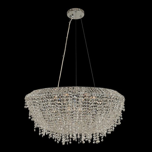 Allegri 030852-010-FR001 Nine Light Pendant, Chrome